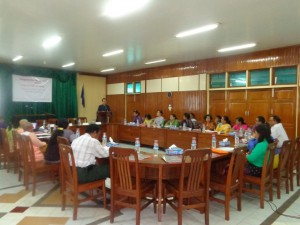 RfP-Myanmar, Women Of Faith Network Meeting from MCC(Myanmar Council of Churches  